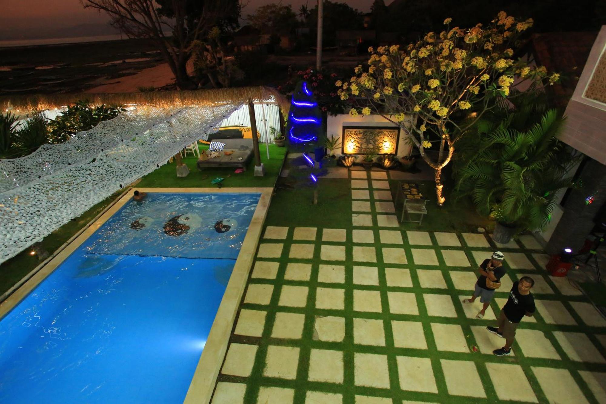 3 Monkeys Lembongan Studio Apartments Gym Recovery Centre Exterior foto